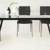 Glass Dining Tables With Wooden Legs (Photo 23 of 25)