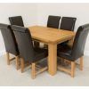 Oak Dining Set 6 Chairs (Photo 15 of 25)