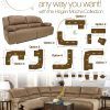 6 Piece Sectional Sofas Couches (Photo 9 of 20)