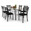 6 Seater Glass Dining Table Sets (Photo 18 of 25)