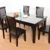 6 Seater Glass Dining Table Sets (Photo 3 of 25)