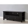 Black Tv Stands With Drawers (Photo 9 of 20)