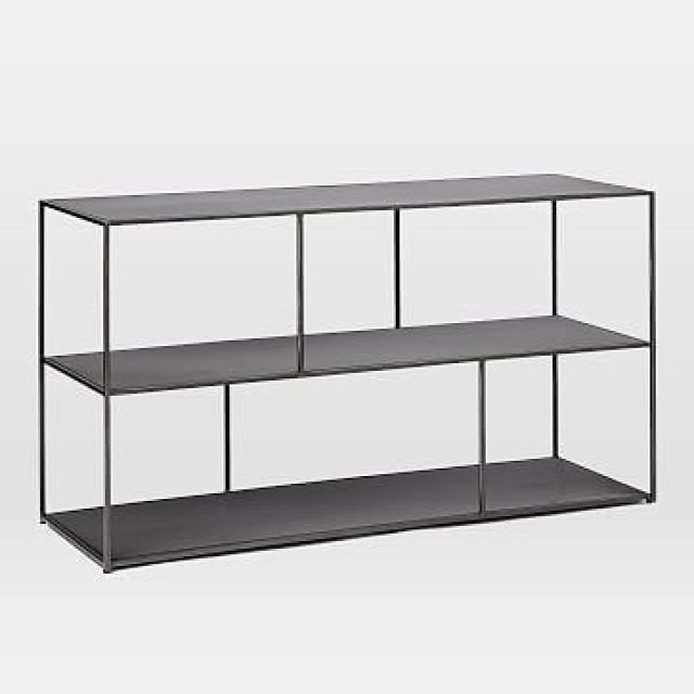 25 Collection of Gunmetal Media Console Tables