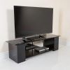 Designs Space 1600 Hybrid Gloss Black Tv Stand regarding Latest Shiny Black Tv Stands (Photo 3469 of 7825)