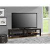 Wood Corner Storage Console Tv Stands for Tvs Up to 55" White (Photo 5 of 15)