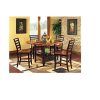 Combs 5 Piece 48 Inch Extension Dining Sets With Pearson White Chairs (Photo 6 of 25)