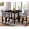 Candice Ii 7 Piece Extension Rectangular Dining Sets With Uph Side Chairs (Photo 8 of 25)