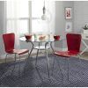 Carly 3 Piece Triangle Dining Sets (Photo 4 of 25)