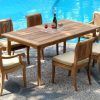 Outdoor Dining Table and Chairs Sets (Photo 13 of 25)