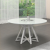 White Circle Dining Tables (Photo 3 of 25)
