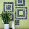 Fabric Covered Squares Wall Art (Photo 4 of 15)