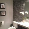 Wall Accents Behind Toilet (Photo 6 of 15)