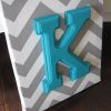 Fabric Wall Art Letters (Photo 15 of 15)