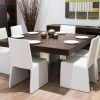 Dark Wood Square Dining Tables (Photo 2 of 25)