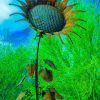 Metal Sunflower Yard Art (Photo 5 of 20)