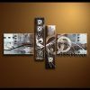 Modern Abstract Oil Painting Wall Art (Photo 8 of 15)