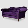 Velvet Purple Sofas (Photo 13 of 20)