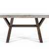 Parsons White Marble Top & Elm Base 48X16 Console Tables (Photo 19 of 25)