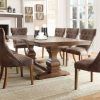 Oak Dining Tables and Fabric Chairs (Photo 23 of 25)