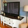 2017 White Painted Tv Cabinets with regard to Makeover Of A Tv Unit With Chalk Paint « Honey & Roses (Photo 5779 of 7825)