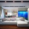 Anti-Stress: Aquariums in Living Room (Photo 10 of 21)
