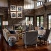 Rustic Western Living Room Interior Decor Style (Photo 6 of 18)