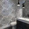 Black and White Bathroom: Great Decision for an Eye-Catching Bathroom (Photo 8 of 10)