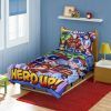 The Application of Avengers Bedding into the Room (Photo 10 of 10)