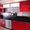 Bright and Eye Catching Red Kitchen Ideas (Photo 10 of 10)