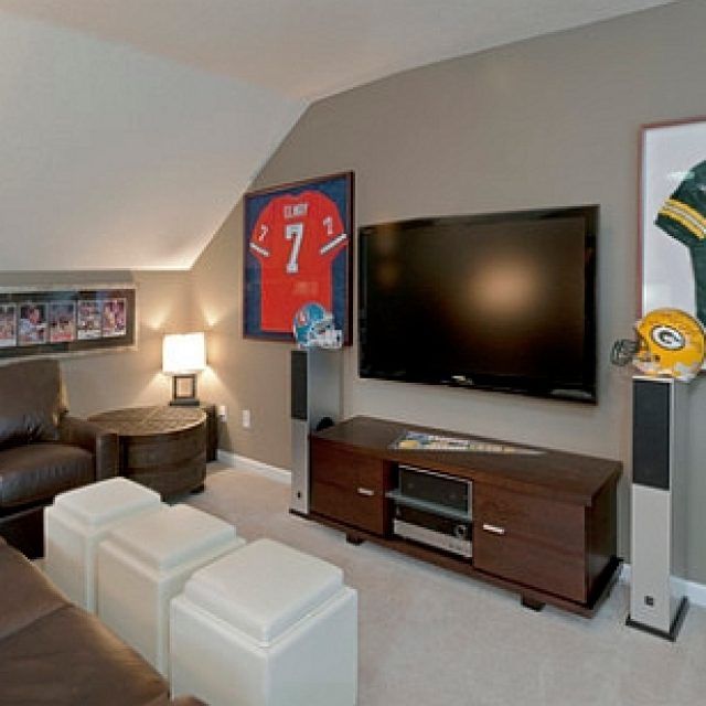 2024 Best of Interior Living Room Designs in Sport Theme