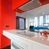 Bright and Eye Catching Red Kitchen Ideas (Photo 3 of 10)