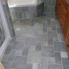 Gray Tile Bathroom Flooring Concept (Photo 10 of 15)
