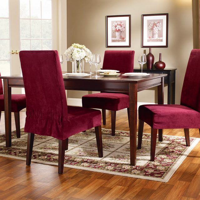 10 Photos Dining Room Chair Slipcovers for on Budget Re-decoration
