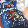 The Application of Avengers Bedding into the Room (Photo 7 of 10)