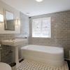 Gray Tile Bathroom Flooring Concept (Photo 13 of 15)