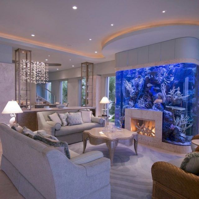 2024 Latest Anti-stress: Aquariums in Living Room