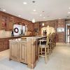 vintage-wooden-kitchen-hood-and-cabinets-over-brown-granite-countertop-plus-decorative-kitchen-tile-backsplash-design-idea (Photo 3157 of 7825)