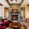 Rustic Western Living Room Interior Decor Style (Photo 3 of 18)