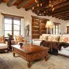 Rustic Western Living Room Interior Decor Style (Photo 9 of 18)
