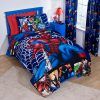 The Application of Avengers Bedding into the Room (Photo 8 of 10)