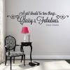Coco Chanel Wall Stickers (Photo 8 of 20)