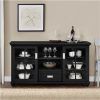 Modern Black Tv Stands on Wheels (Photo 11 of 15)