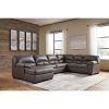 Norfolk Grey 3 Piece Sectionals With Laf Chaise (Photo 5 of 15)