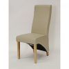 Ivory Leather Dining Chairs (Photo 18 of 25)