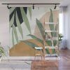 Abstract Tropical Foliage Wall Art (Photo 3 of 15)