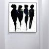 Abstract Silhouette Wall Sculptures (Photo 6 of 15)