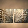 Gold and Silver Metal Wall Art (Photo 6 of 15)