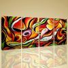 Colorful Abstract Wall Art (Photo 11 of 20)