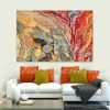 Abstract Wall Art for Living Room (Photo 6 of 15)