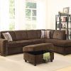 Chocolate Sectional Sofas (Photo 8 of 10)